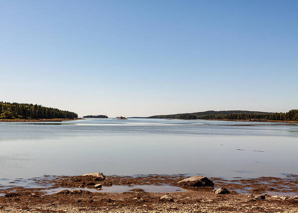 Seascape Poster featuring the photograph Landscape Photography - Coastal Maine by Amelia Pearn