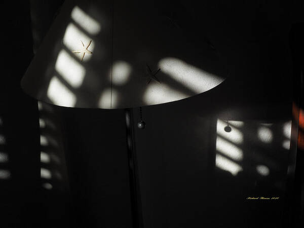 Abstract Poster featuring the photograph Light and Shadow by Richard Thomas