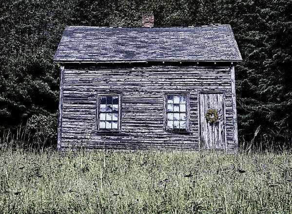 Southwest Harbor Maine Poster featuring the photograph Maine House by Tom Singleton