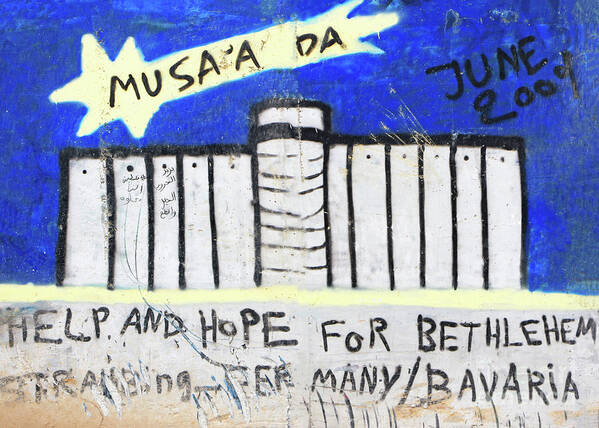 Blue Poster featuring the photograph Many Bavaria For Bethlehem by Munir Alawi