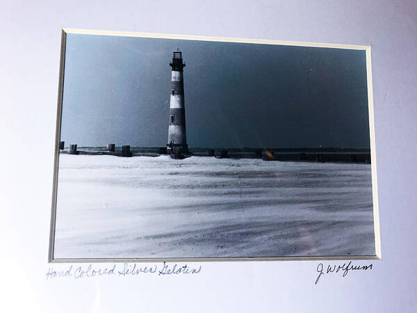 Landscape Poster featuring the photograph Morris Island Lighthouse by Jean Wolfrum