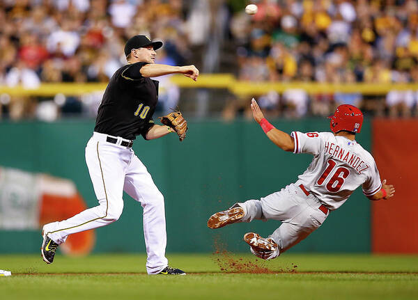 Double Play Poster featuring the photograph Neil Walker by Jared Wickerham