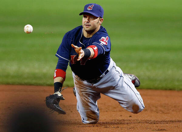 American League Baseball Poster featuring the photograph Nick Swisher by Jared Wickerham