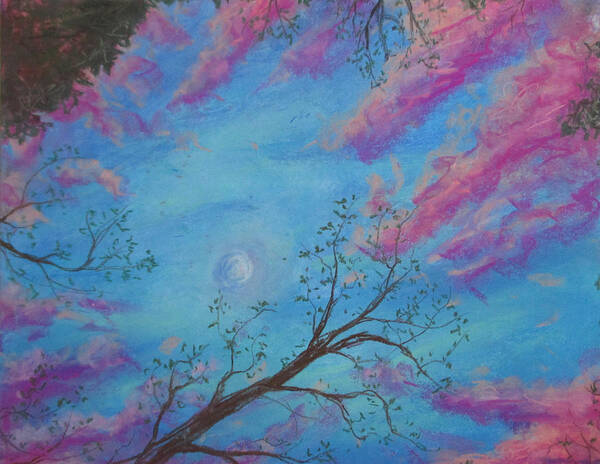 Sunset Poster featuring the painting Open Sky by Jen Shearer