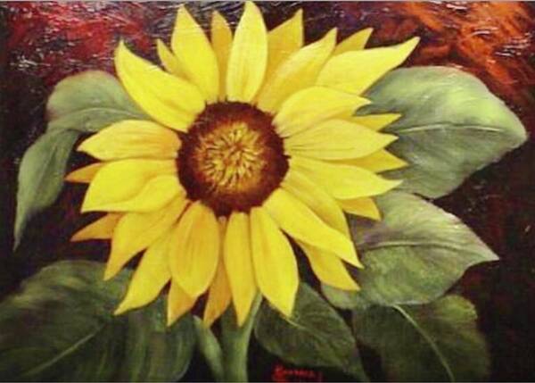 Still Life Poster featuring the painting Pure Sunshine SOLD by Susan Dehlinger