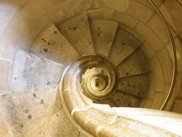 Photograph Poster featuring the photograph Sagrada Familia stairs by Lisa Mutch