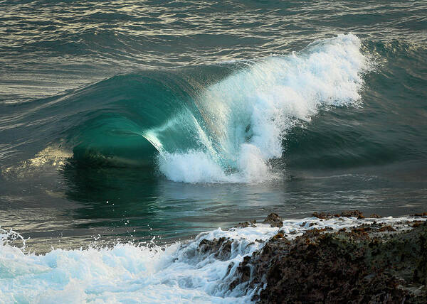 Hawaii Poster featuring the photograph Sea Glass by James Covello