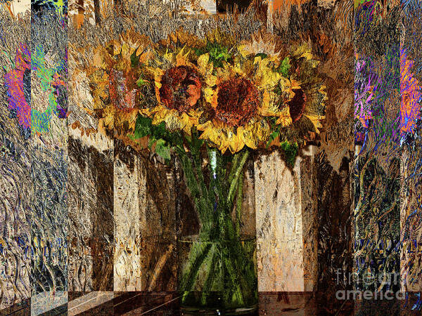 Flower Poster featuring the photograph Sunflowers by Katherine Erickson