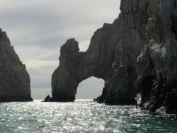 Cabo San Lucas Poster featuring the photograph The Arch of Cabo San Lucas by Medge Jaspan