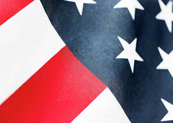 America Poster featuring the photograph USA Proud American Flag Photography 2 by Amelia Pearn