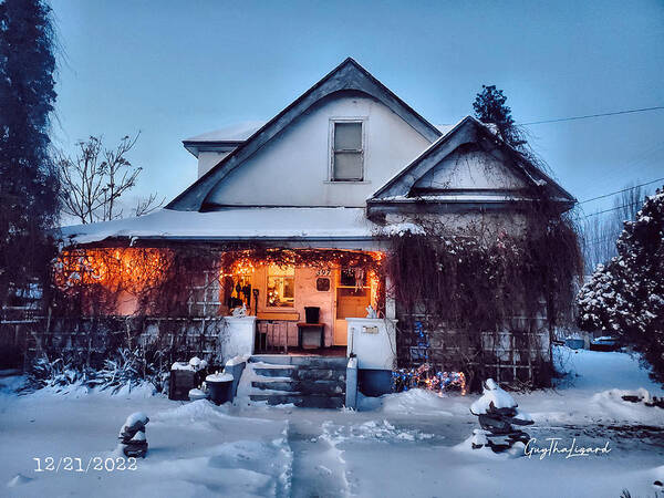 Vintage Poster featuring the photograph Vintage home 1905 by Guy Hoffman