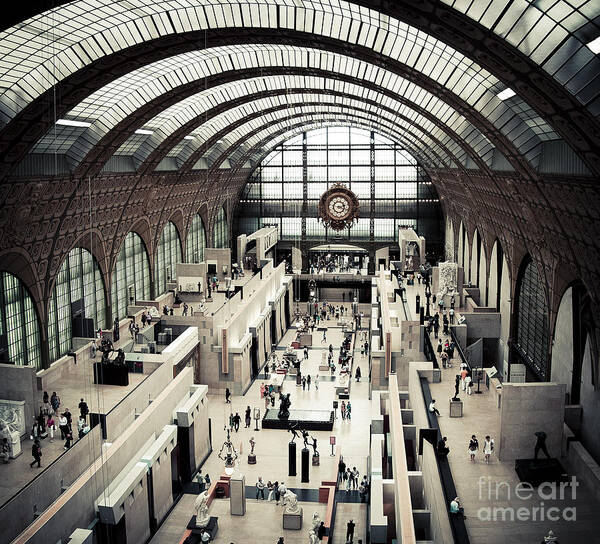 Paris Poster featuring the photograph Musee D'Orsay II by RicharD Murphy