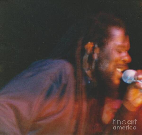 Dennis Brown Poster featuring the photograph Dennis Brown by Mia Alexander
