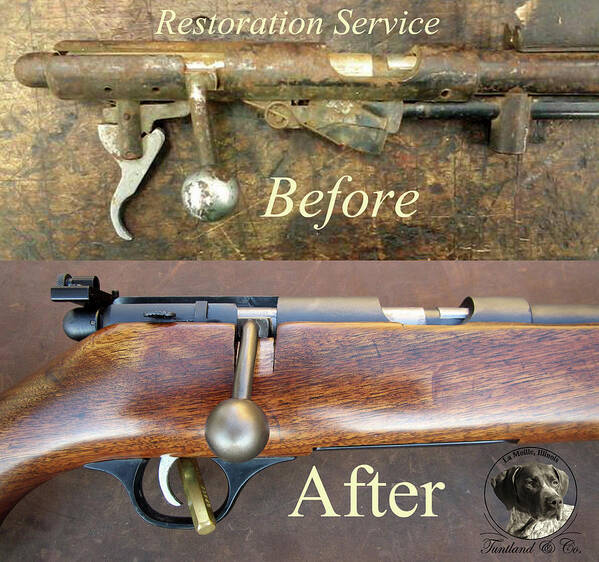 Gunsmith Poster featuring the photograph Firearm Restoration Service by Jayson Tuntland