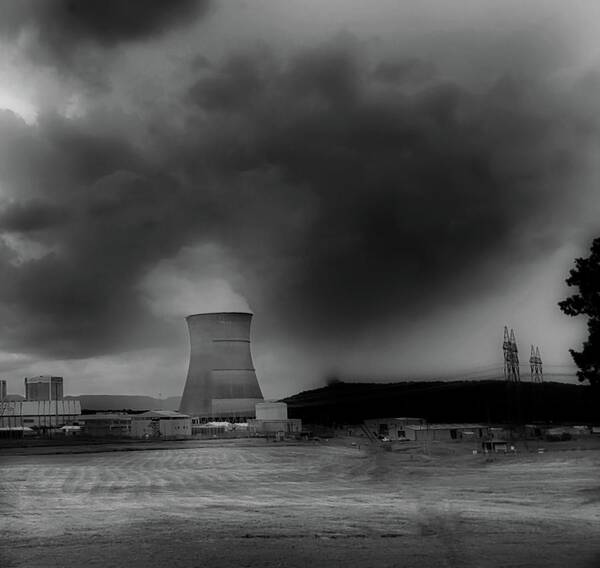 Nuclear Plant Poster featuring the photograph Arkansas Nuclear One by Ally White