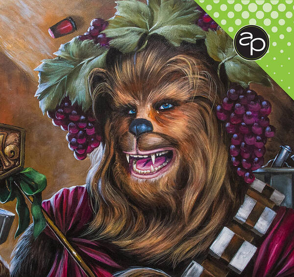 Intergalactic Krewe Of Chewbacchus Poster featuring the digital art Intergalactic Krewe of Chewbacchus by Art of the Parade Society