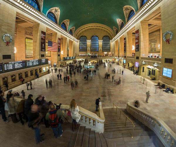 Grand Poster featuring the photograph Grand Central Station by Steve Zimic
