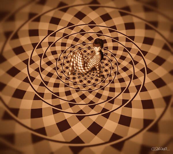 Fraser Spiral Poster featuring the photograph Unexpected Vortex of Love by Gianni Sarcone