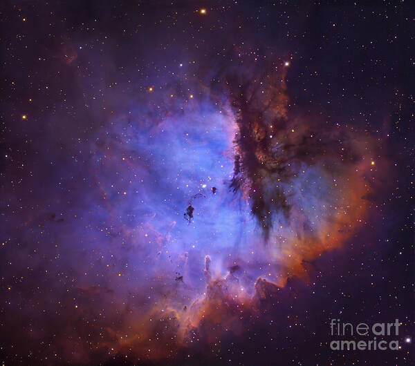 Ic 1590 Poster featuring the photograph Emission Nebula Ngc 281 by Robert Gendler