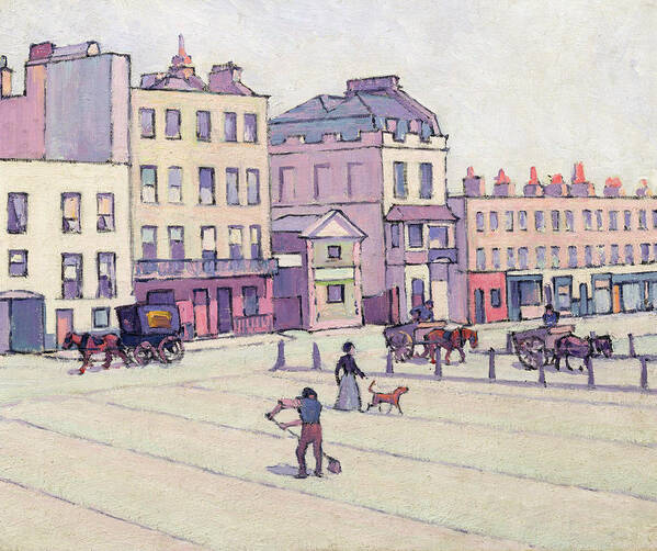 Xyc153929 Poster featuring the photograph The Weigh House - Cumberland Market by Robert Bevan
