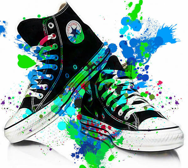 Converse All Stars Poster by Marvin Blaine - Fine Art America