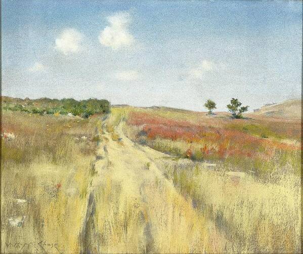 William Merritt Chase (american Poster featuring the painting Shinnecock Hills #4 by William Merritt
