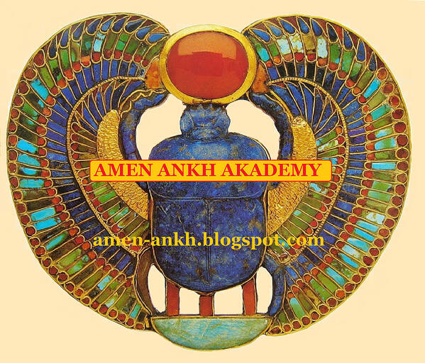 Amen Ankh Akademy Poster featuring the digital art Amen Ankh Akademy by Adenike AmenRa