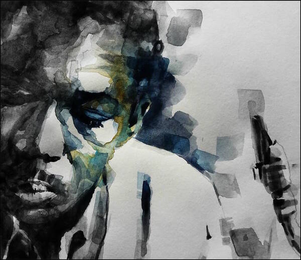 John Coltrane Poster featuring the painting Lush Life John Coltrane by Paul Lovering