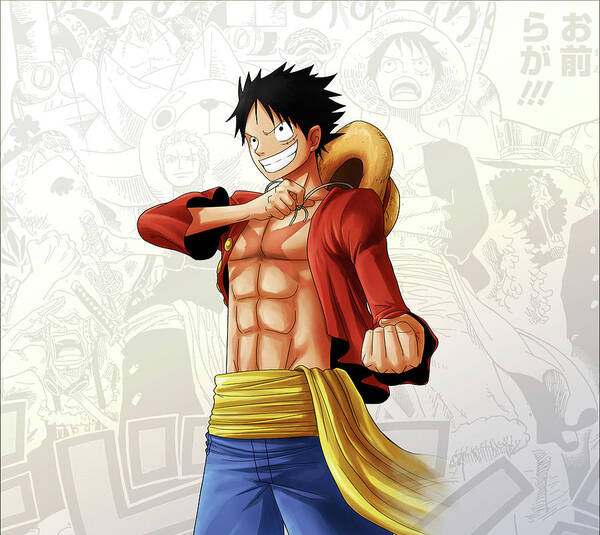 Monkey D. Luffy - One Piece Anime Series Poster Matte Finish Paper