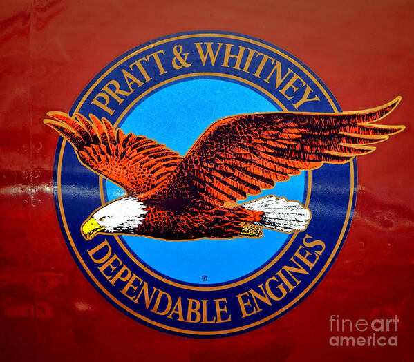 Pratt Poster featuring the photograph Pratt and Whitney by Olivier Le Queinec