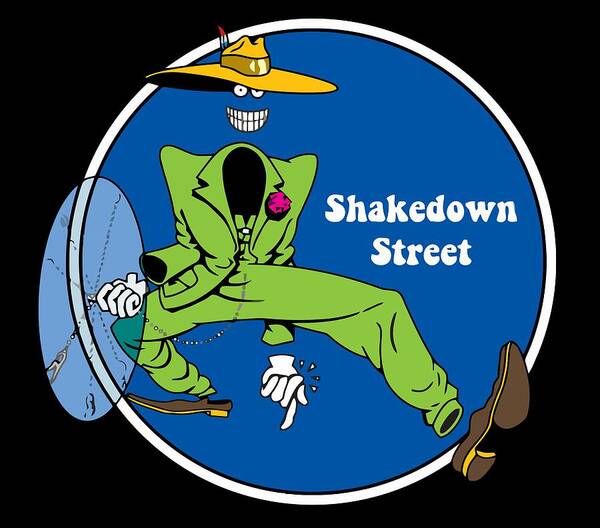 Ice Cream Poster featuring the digital art Shakedown Street by Eran Habusha