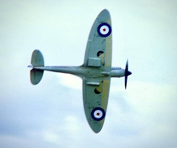 Spitfire Poster featuring the photograph Spitfire EB-Z by Gordon James