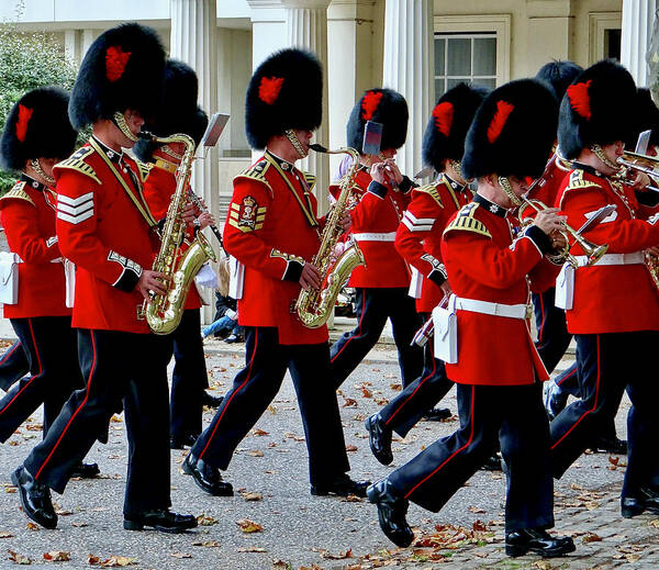Coldstream Guards Band Poster featuring the photograph The Best Of London #1 by Ira Shander