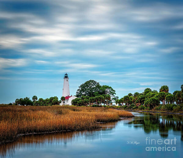 Lighthouses Poster featuring the photograph Lighthouse Artistry by DB Hayes