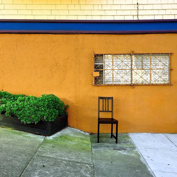  Poster featuring the photograph Empty Chair #1 by Julie Gebhardt