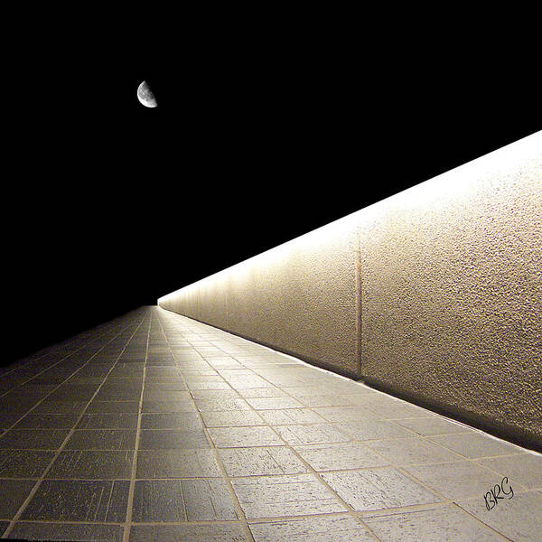 Abstract Architecture Poster featuring the photograph Into The Night I by Ben and Raisa Gertsberg