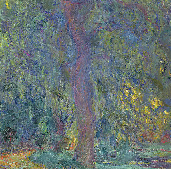Claude Monet Fine Art Poster Print of Painting Saule Pleureur Weeping Willow 