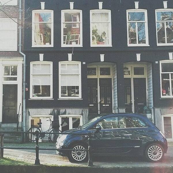 Followback Poster featuring the photograph A New Vintage. #amsterdam by Sebastian Comsa