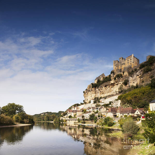 Aquitaine Poster featuring the photograph Beynac et Cazenac Limousin France by Colin and Linda McKie