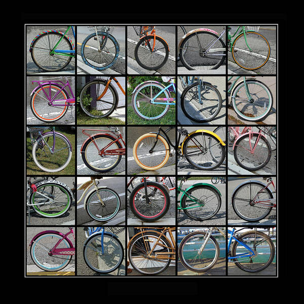 Bicycles Poster featuring the photograph Bicycles by Jackson Pearson