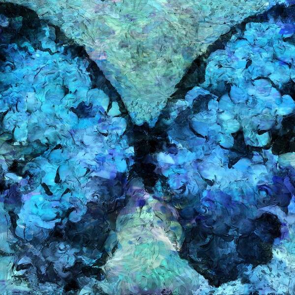 Butterfly Poster featuring the painting Butterfly Art - d11bl02t1c by Variance Collections