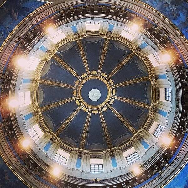 Photography Poster featuring the photograph Capitol Dome by Hermes Fine Art