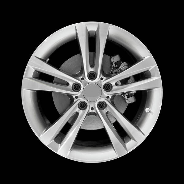 Alloy Wheel Poster featuring the photograph Car Alloy Wheel by Kenneth-cheung