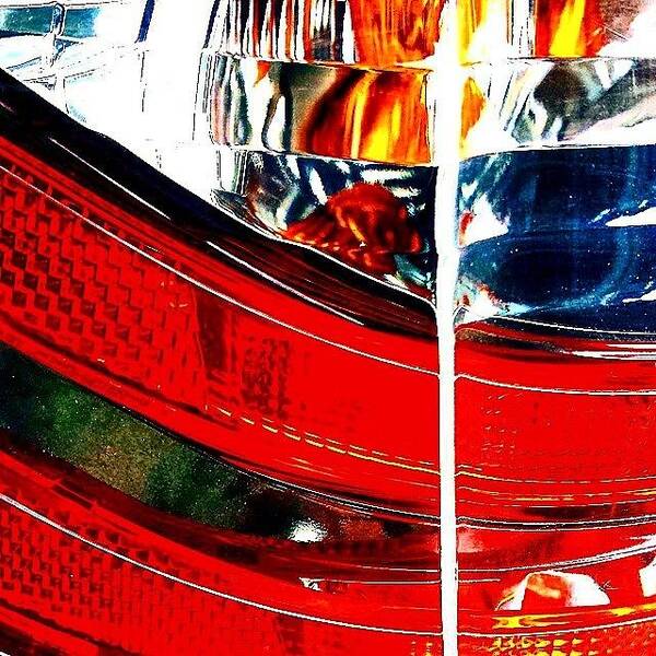 Sportscar Poster featuring the photograph Brake Light #1 by Jason Roust