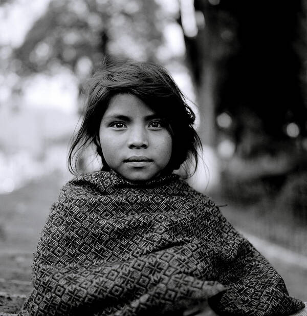 Mexico Poster featuring the photograph Chiapas Girl by Shaun Higson