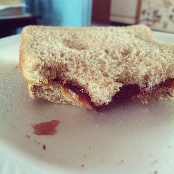 Pb Poster featuring the photograph Classic Five Star Meal. Yum. #pb&j by Amy Pitts
