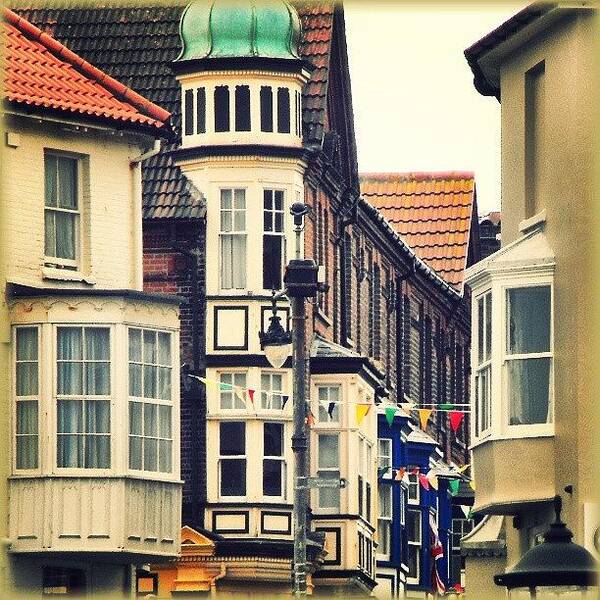 Buildings Poster featuring the photograph #cromer #windows. .. #latergram by Linandara Linandara