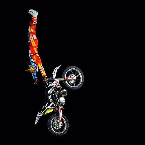  Poster featuring the photograph Dany Torres At The Red Bull X-fighters by Pulkit Sangal