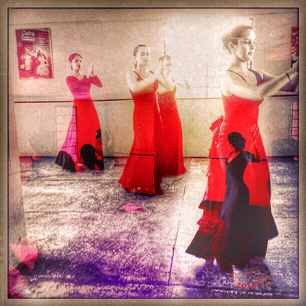 Cuba Poster featuring the photograph Flamenco Dream #1 by Ann Tracy