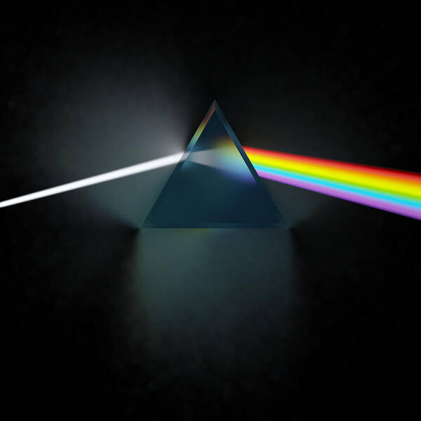 Pink Floyd Poster featuring the digital art Floyd in 3D Simulation by Meir Ezrachi